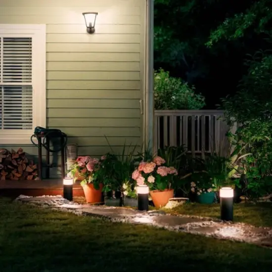 Philips Hue White & Color Ambiance Calla Outdoor Pathway LED Light Extension image {5}