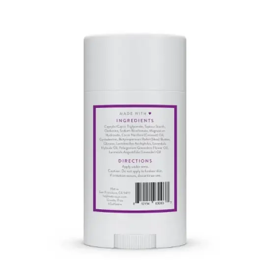 Native Lavendar & Rose Deodorant for Women - 2.65oz image {1}