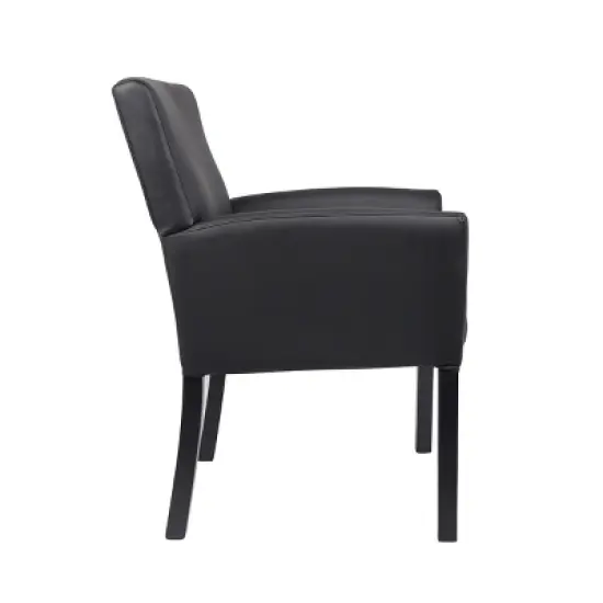 Executive Box Armchair Black - Boss Office Products image {4}