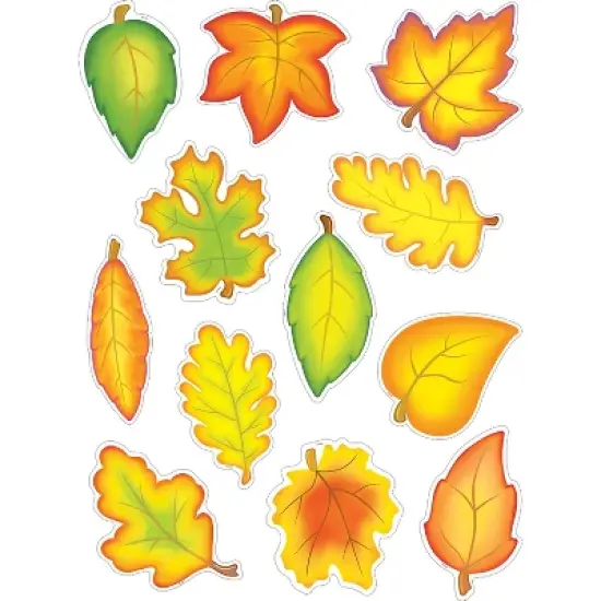 Teacher Created Resources 6" x 6" Fall Leaves Accents 30 Pack (TCR4419) image {1}