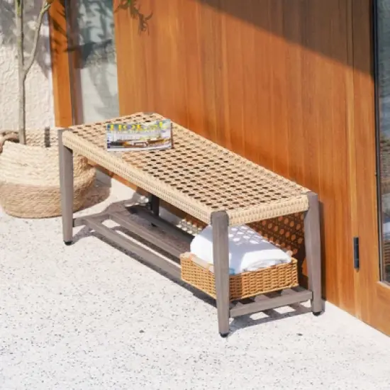 GRANDPATIO Outdoor Bench image {8}