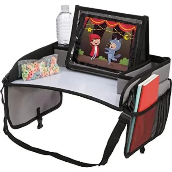 Lusso Gear Kids Travel Activity Tray for Car, Airplane or Booster Seat image {7}