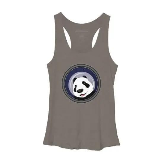 Women's Design By Humans Cosmopanda By Alpri Racerback Tank Top image {4}