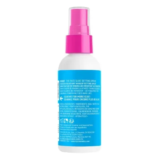 NYX Professional Makeup The Face Glue Makeup Setting Spray - 2 fl oz image {11}