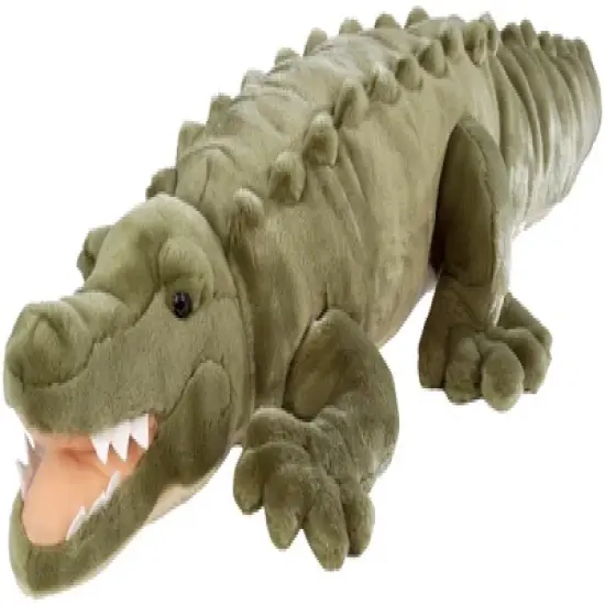 Wild Republic Cuddlekins Jumbo Crocodile Stuffed Animal, 30 Inches image {1}