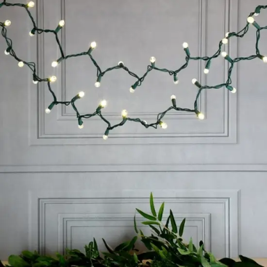 LumaBase Electric String Lights with Plastic Globes image {1}
