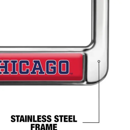 UIC Alumni Logo Full Size Standard License Plate Metal Frame image {4}
