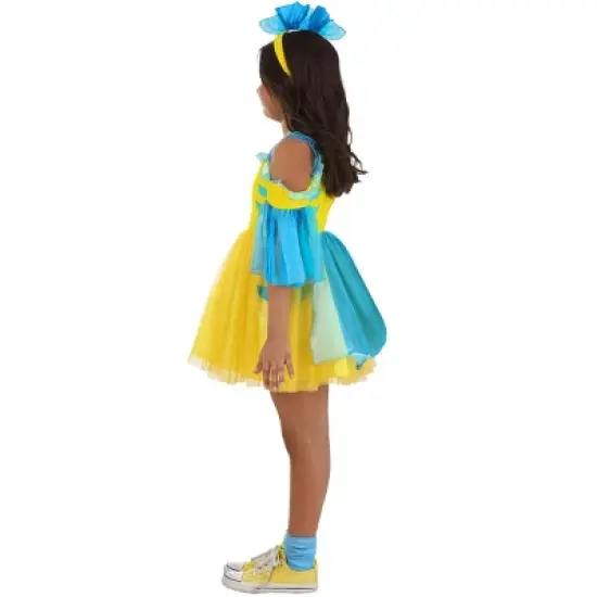 HalloweenCostumes.com Girl's Disney Flounder Halloween Costume | Kids' The Little Mermaid Costumes image {2}