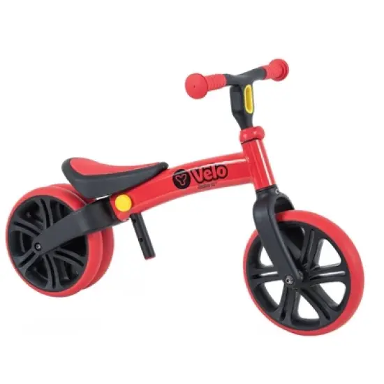 Yvolution Y Velo Junior 9'' Kids' Balance Bike with Dual Rear Wheels image {7}