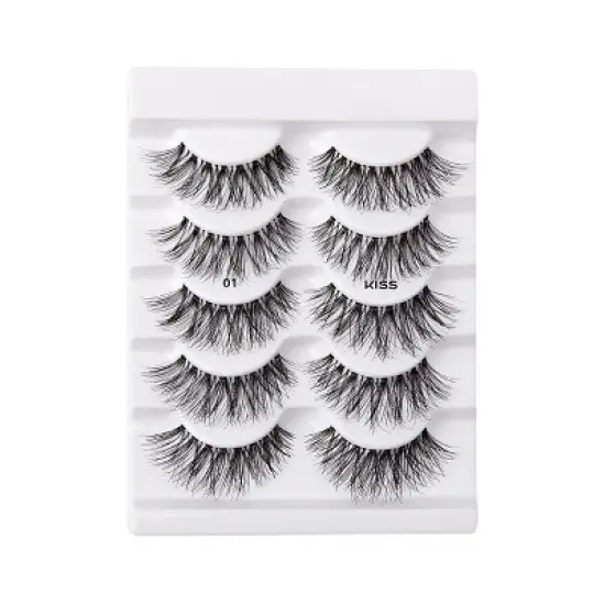 KISS Products So Wispy False Eyelashes - 5ct image {2}