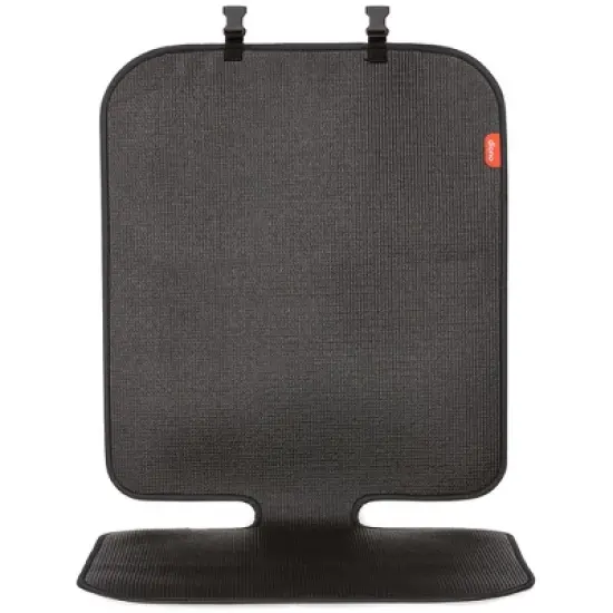 Diono Grip It Car Seat Protector 2-Pack for Car Seat, Crash Tested, Anti Slip, Water Resistant, Black image {3}