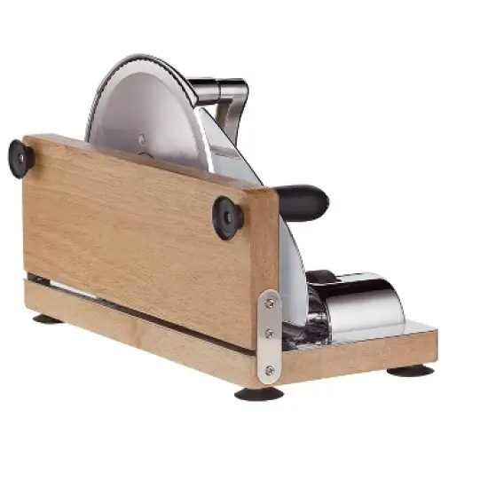 Zassenhaus Vintage Bread Slicer, Hand Crank Home Bread Slicer, 11.75" x 8", Chrome image {2}