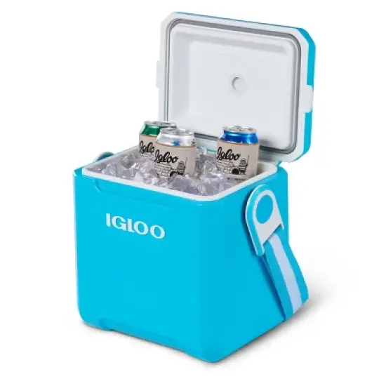 Igloo Tag Along Too Personal 11qt Cooler - Turquoise Dream image {2}