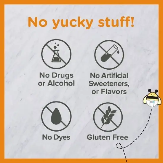 Zarbee's Baby Soothing Cough Syrup with Dark Honey - Natural Peach & Honey Flavor - 2 fl oz image {3}