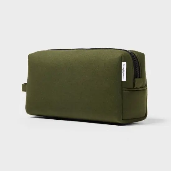 Compact Travel Toiletry Organizer - Recycled Neoprene - Olive - Goodfellow & Co&trade; image {1}