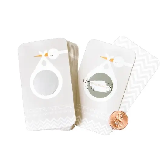 24ct Glitter Scratch Off Game Cards image {9}