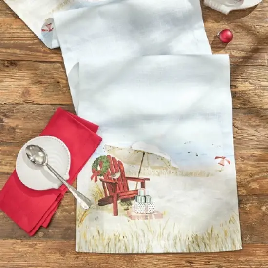 Split P Christmas Coast Table Runner 14" X 54" image {1}