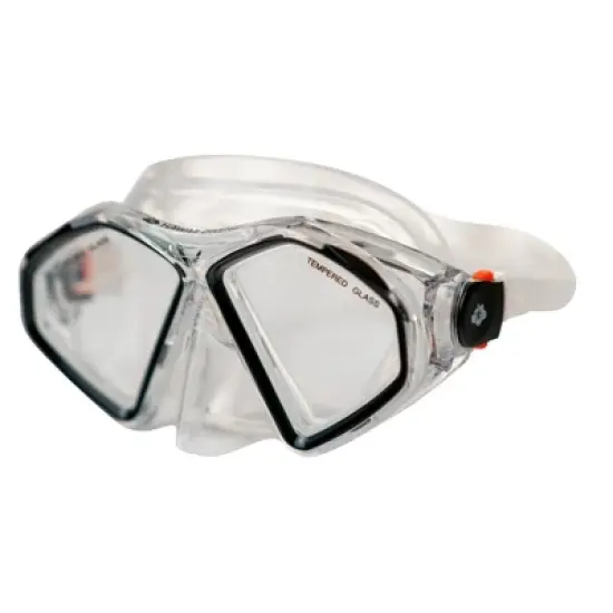 Hawaii Divers Laguna Snorkel Adult Combo - Clear/Black image {1}