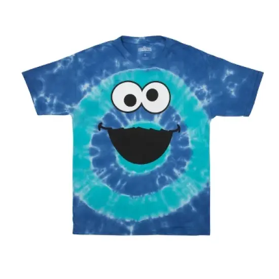 Sesame Street Crew Neck Short Sleeve Tie Dye Men's T-shirt image {5}