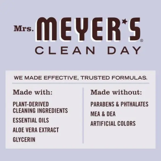 Mrs. Meyer's Clean Day Lavender Scent Liquid Dish Soap - 16 fl oz image {3}