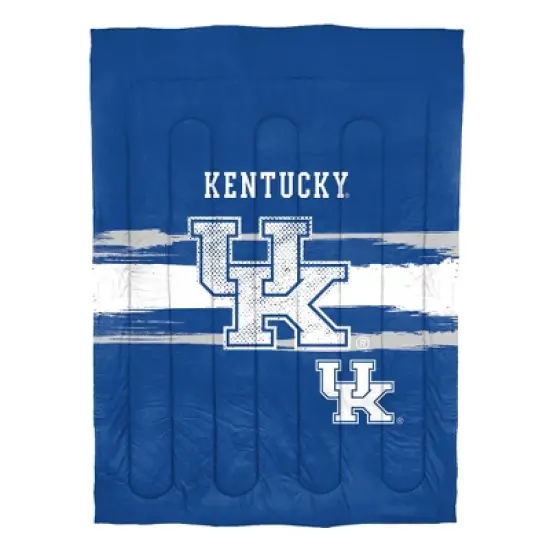Sweet Home Collection NCAA Kentucky Wildcats Comforter & Pillow Sham Set image {1}