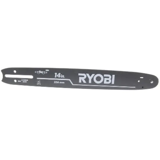 Ryobi Genuine 14" Guide Bar for RY40503 40 Volt  Chainsaw - 314675001 image {2}