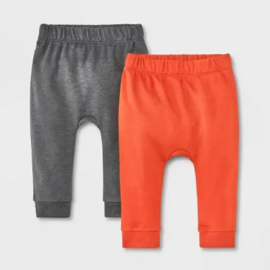 Baby 2pk Solid Jogger Pants - Cat & Jack&trade; image {4}