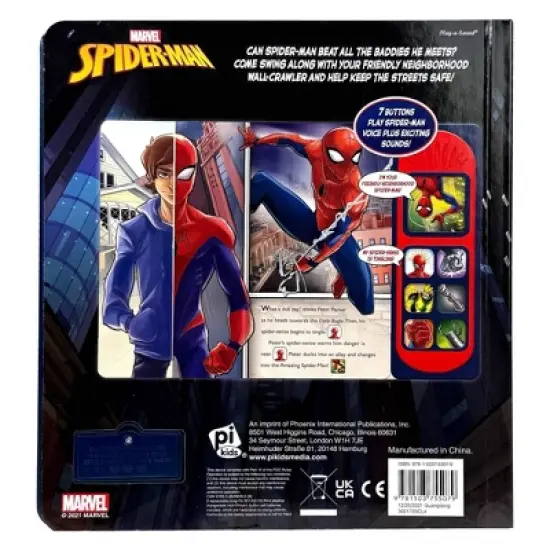 Marvel Spider-Man Never A Dull Day - Little Sound Book (Board Book) image {4}