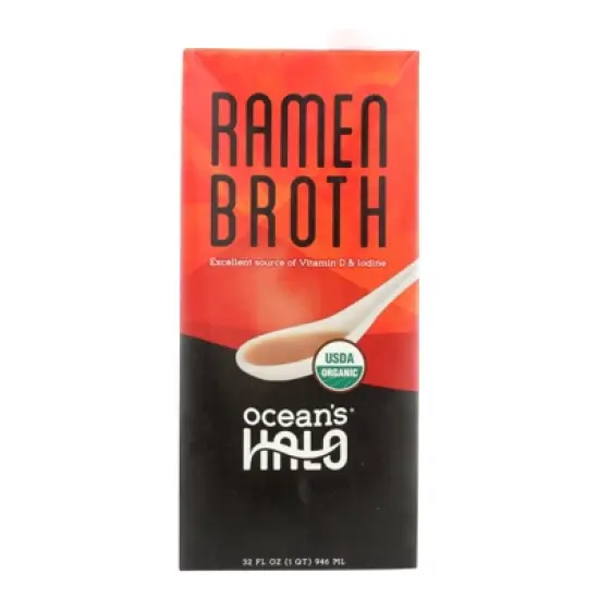 Ocean's Halo - Broth Ramen  - Case of 6 - 32 fl oz image {3}