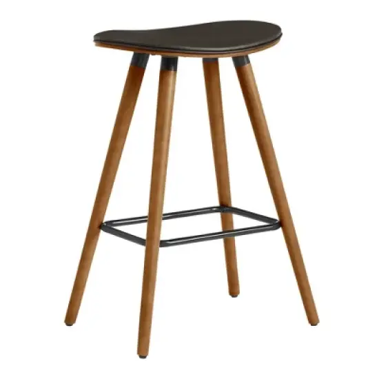 26" Piper Backless Counter Height Barstool - Armen Living image {6}