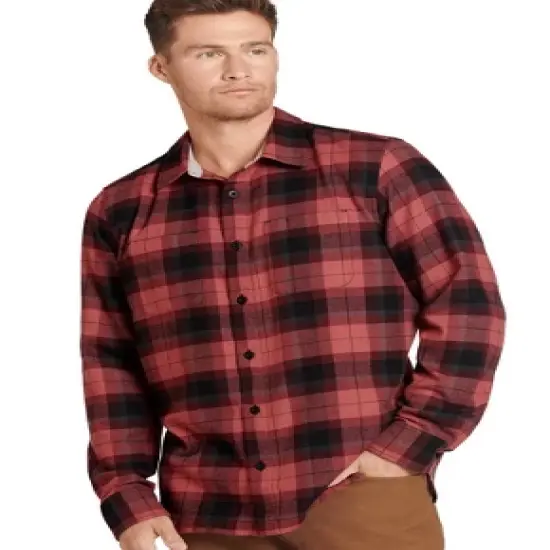 Jockey Men's Outdoors Long Sleeve Flannel Shirt image {5}