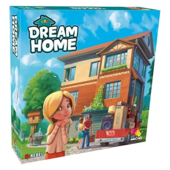 Dream Home Board Game: Asmodee, Memory Skills, 2-4 Players, 30+ Minutes Play, Party Game image {6}