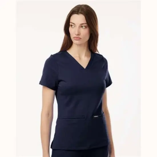EG PRO Women's Scrub V-Neck Top Cesi Ultrasoft image {4}
