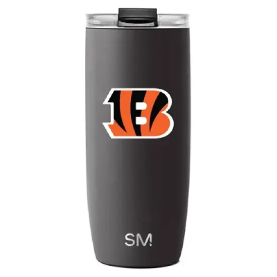 NFL Cincinnati Bengals Simple Modern Stainless Steel Voyager Travel Mug - 20oz image {3}