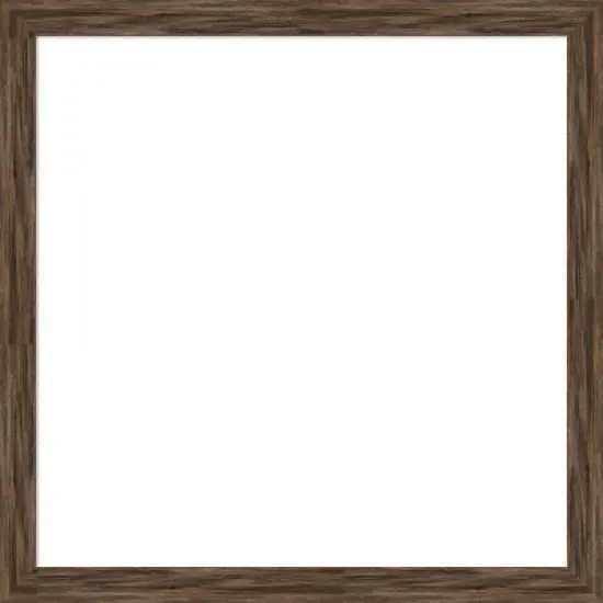 Amanti Art Regis Barnwood Mocha Narrow Framed Dry Erase Magnetic Board image {13}