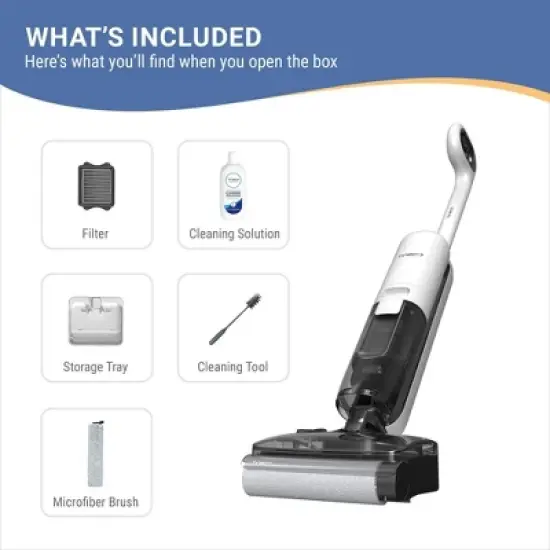 Tineco GO HammerHead Cordless Wet/Dry Mop & Vacuum with ZeroTangle Technology image {1}