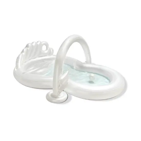 MINNIDIP Exclusive Resort Collection Sprinkler Play Center 80 gal Novelty Kiddie Pool - Iridescent Pearl: PVC Inflatable Water Fun for Ages 3+ image {7}