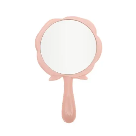 Unique Bargains Rose Flower Handheld Mirror 1 Pc image {5}