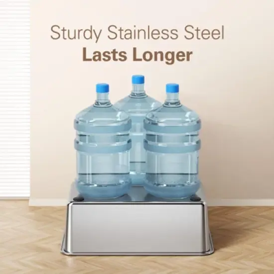 Zarler Extra Large Stainless Steel Litter Box with Lid, XXL Cat Litter Boxes, Litter Box for Multiple Cats, Non-Sticky, Anti-Urine Leakage, Gray image {6}