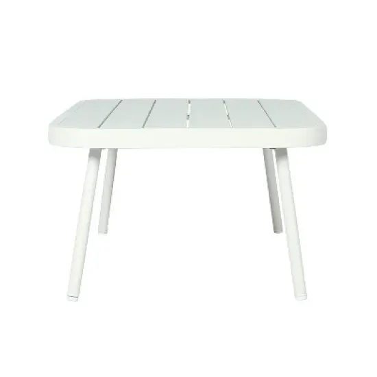 Christopher Knight Home Belle 4 Piece Modern Patio Metal and Rope Upholstered Seating Set with Coffee Table image {3}