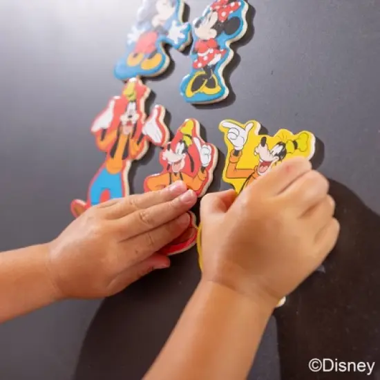 Melissa & Doug Disney Mickey & Friends Wooden Magnets: 20-Piece Set, Memory & Motor Skills Development image {6}