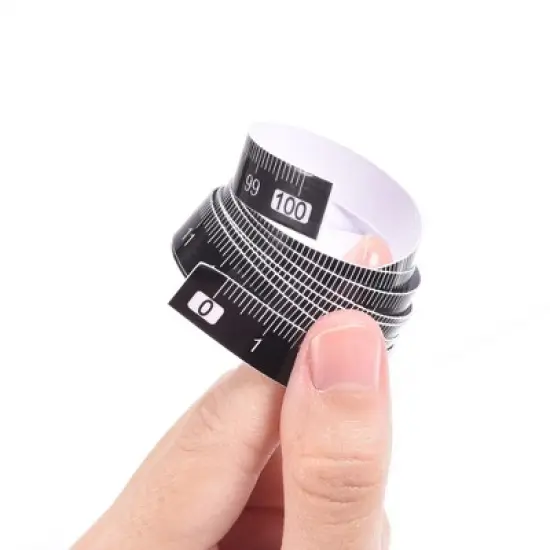 Unique Bargains Metric Self-Adhesive Peel and Stick Waterproof Measuring Tapes image {4}
