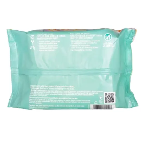 Pacifica Glowing Makeup Removing Wipes - Orange - 30ct image {8}