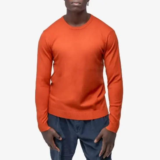 X RAY Men's Crew Neck Sweater Slim Fit Midweight Knit Pullover for Casual Dressy Wear (Big & Tall Available) image {7}