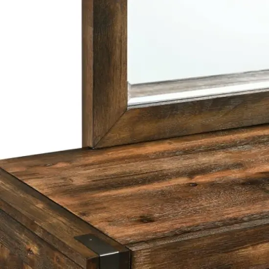 Wren 6 Drawer Dresser and Mirror Set Chestnut - Picket House Furnishings image {5}