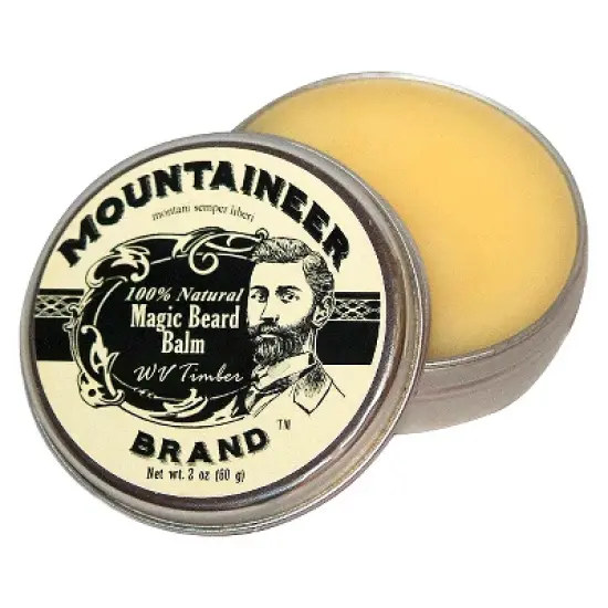 Mountaineer Brand WV Timber Magic Beard Balm 2oz image {1}