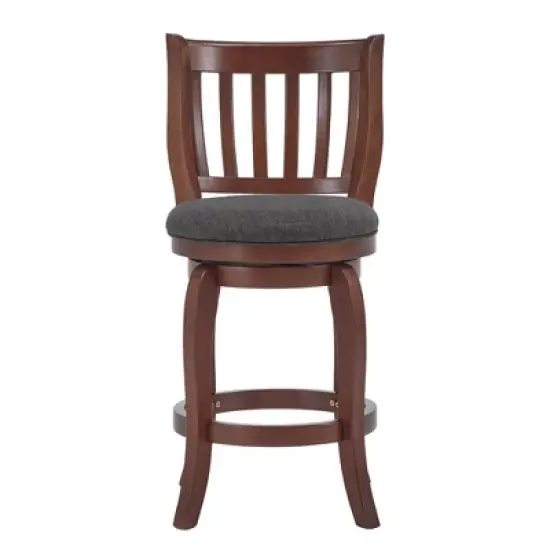 24" Tracee Swivel Counter Height Barstool - Inspire Q image {1}