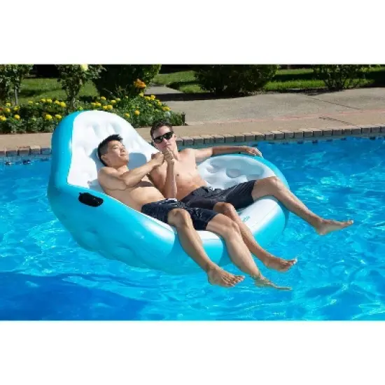 Poolmaster Aqua Cradle Pool Lounge & Large Swimming Pool Float for Adults image {1}