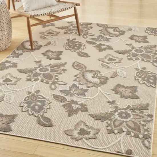 Nourison Aloha Floral Farmhouse Outdoor Rug image {6}