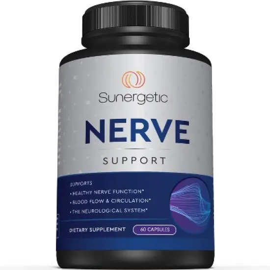 Premium Nerve Support Supplement &ndash; with Alpha Lipoic Acid (ALA) Acetyl-L-Carnitine (ALC) & Benfotiamine - Nerve Formula for Healthy Circulation image {3}